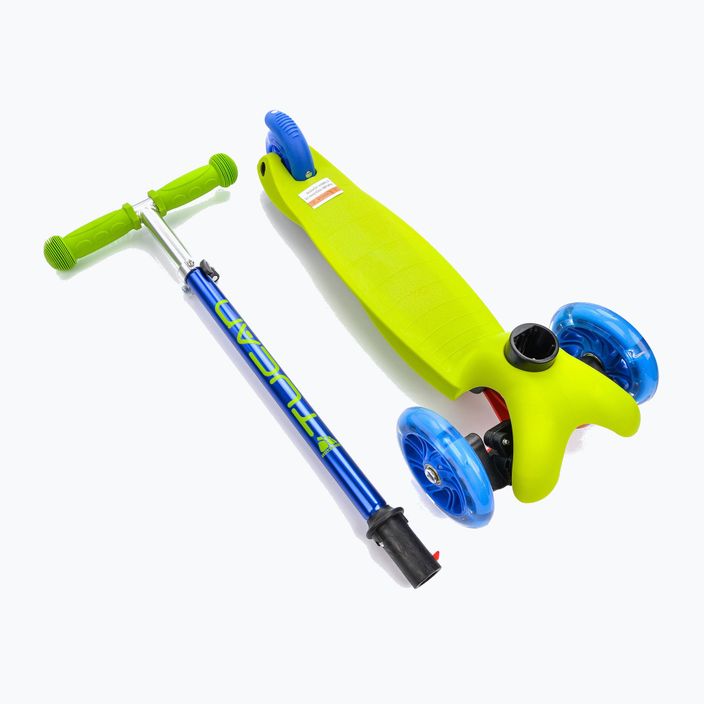 Copii tricicletă tricicleta Meteor Tucan verde-albastru 22662 9