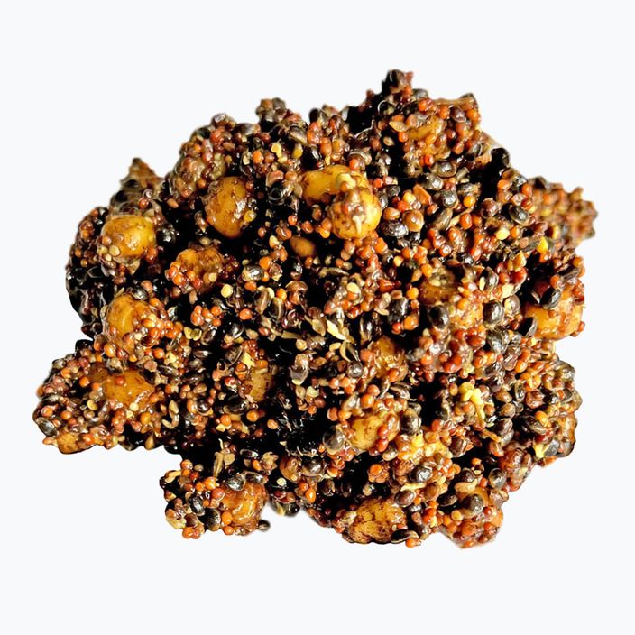 Carp Target amestec de cereale Hemp-Tiger Walnut-Rhubarb 33% 0061 2