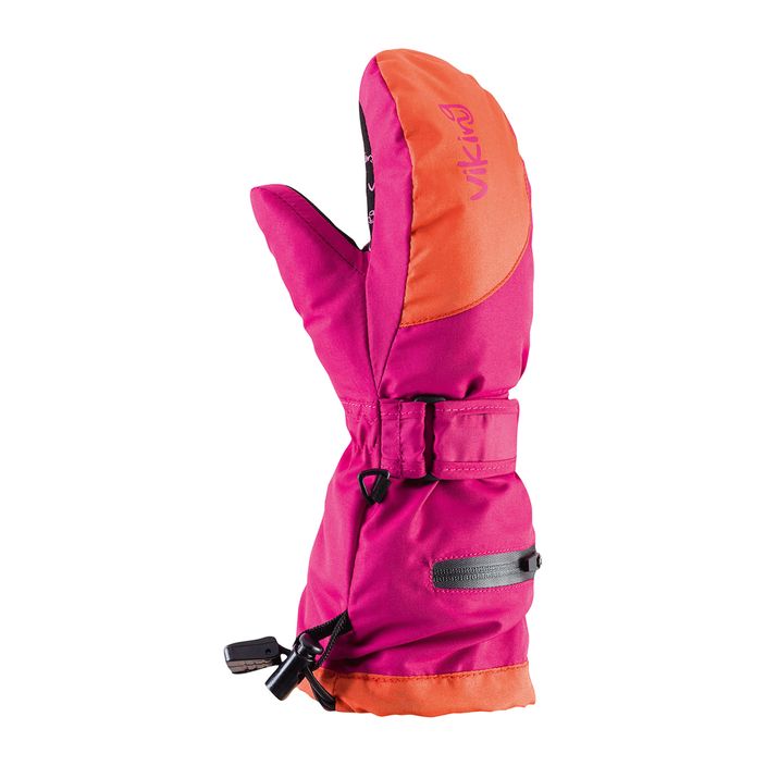 Mănuși de schi pentru copii Viking Mailo, roz, 125211125 46 2