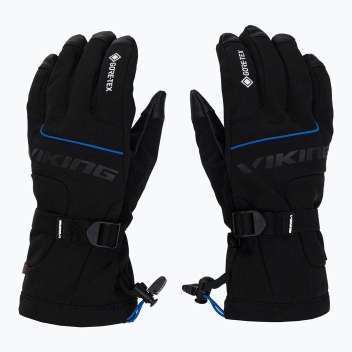 Mănuși de schi pentru bărbați Viking Hudson GTX Ski, negru, 160/22/8282/15 2