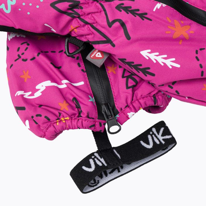 Mănuși de schi pentru copii Viking Snoppy, roz, 125/23/2288 7