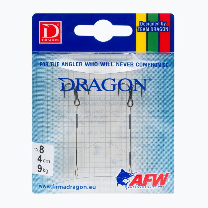Dragon Wire 1x7 lansator de momeli 2 buc argintiu PDF-59