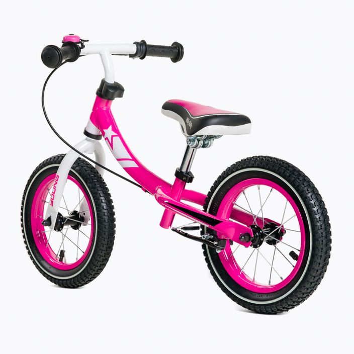 Bicicletă fără pedale pentru copii Milly Mally Young, roz, 391 3
