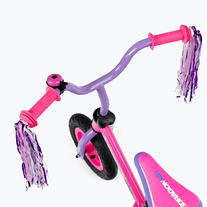 Bicicletă fără pedale pentru copii Milly Mally Dragon Air, roz, 1634 4