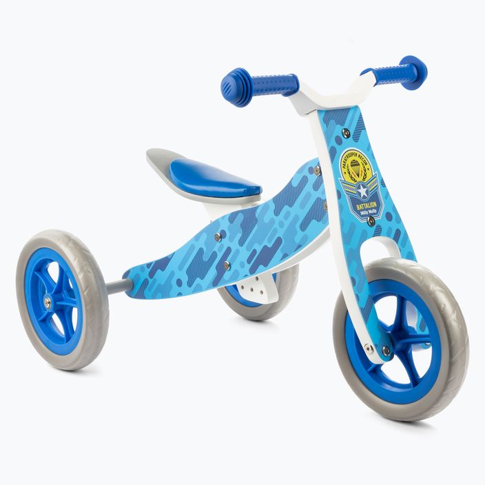Bicicletă pentru copii Milly Mally 2in1 Look, albastru, 3147 2