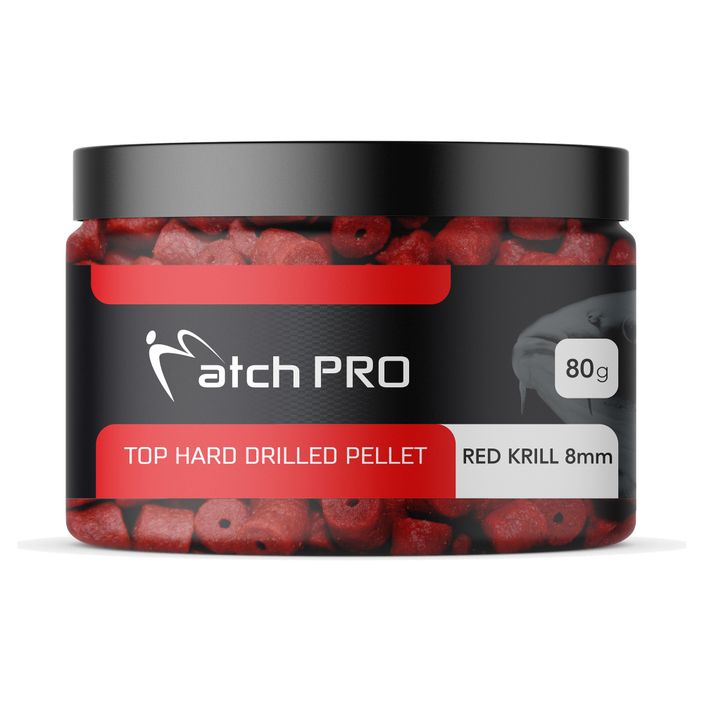 MatchPro Top Hard Drilled Krill 8 mm roșu 979506 2