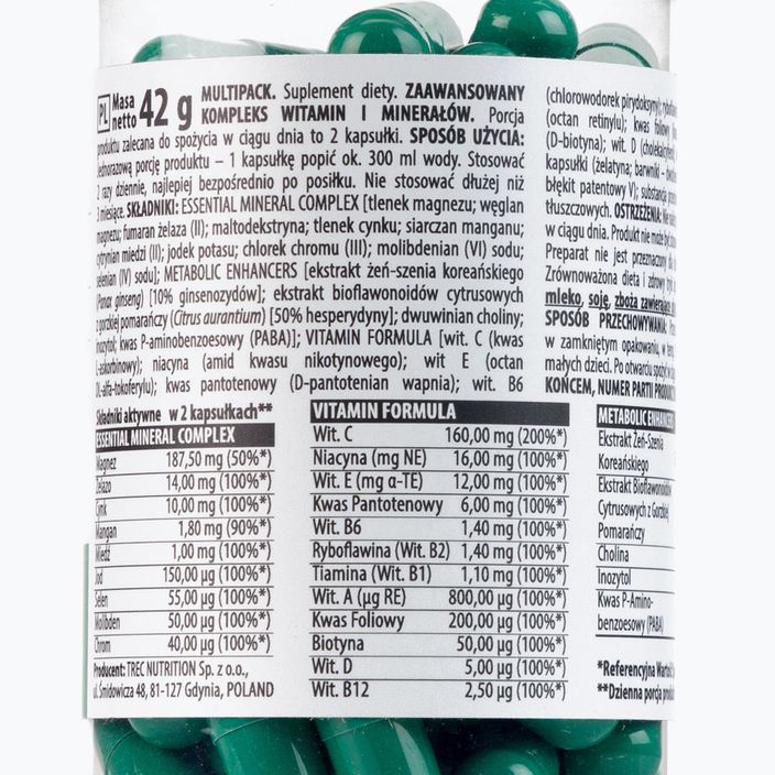 Multi Pack Trec set de vitamine 120 capsule TRE/222 2
