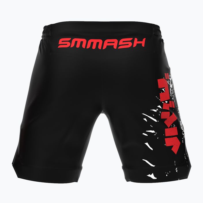 Pantaloni scurți de antrenament pentru bărbați SMMASH Zilla negru SHC4-019 2