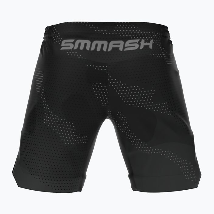 Pantaloni scurți de antrenament pentru bărbați SMMASH Murk negru SHC4-019 2