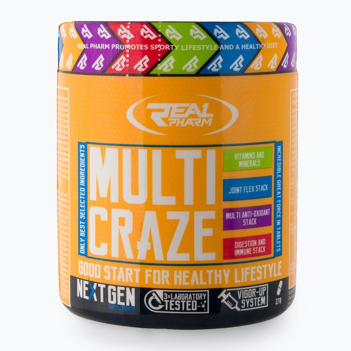 Multi Craze Real Pharm Real Pharm vitamine și minerale 270 comprimate 705020