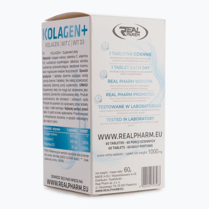 Colagen Real Pharm Collagen+ 60 comprimate 707468 2