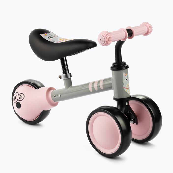 Bicicletă fără pedale pentru copii Kinderkraft Cutie, roz, KKRCUTIPNK0000