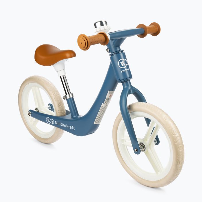 Bicicletă fără pedale pentru copii Kinderkraft Fly Plus, albastru, KKRFLPLBLU0000 2