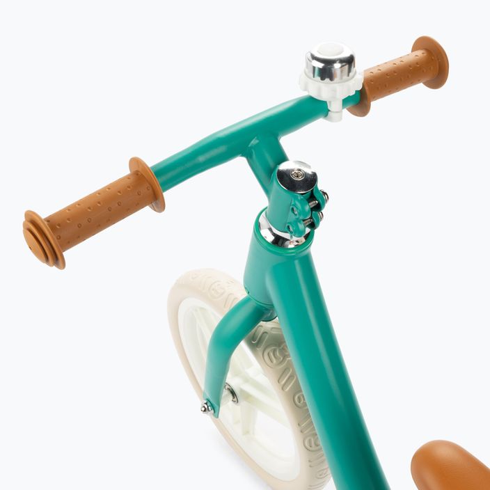 Bicicletă fără pedale pentru copii Kinderkraft Fly Plus, verde, KKRFLPLGRE0000 3