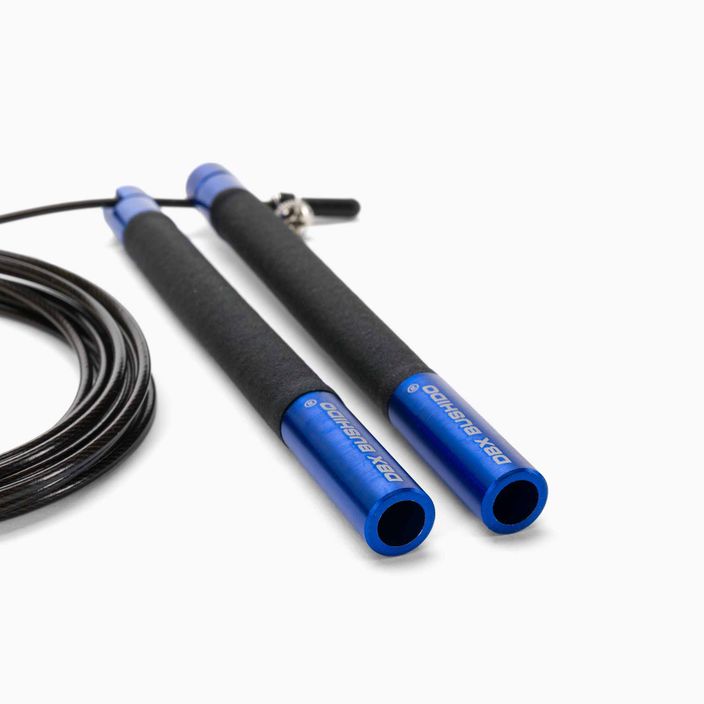 Bushido Crossfit Premium din aluminiu Cross Jump Rope albastru S5-Blue 3