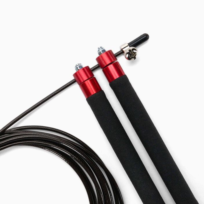 Bushido Crossfit Premium din aluminiu Cross Jump Rope roșu S5-Red 2