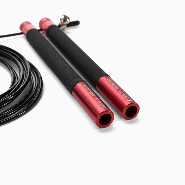 Bushido Crossfit Premium din aluminiu Cross Jump Rope roșu S5-Red 3