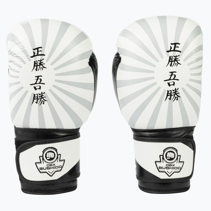 Mănuși de sparring pentru box Bushido “Japan”, alb, B-2v8-12oz
