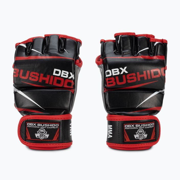Mănuși de antrenament pentru MMA și pentru sac de box Bushido, negre, E1V6-M