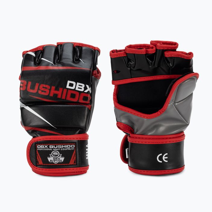 Mănuși de antrenament pentru MMA și pentru sac de box Bushido, negre, E1V6-M 3