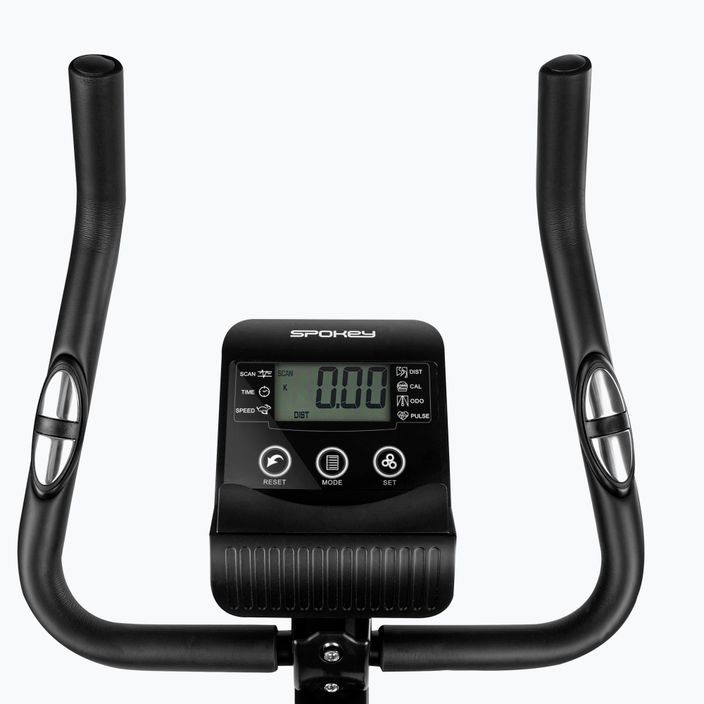 Bicicletă magnetică de fitness Spokey EDO+, negru, 928529 4