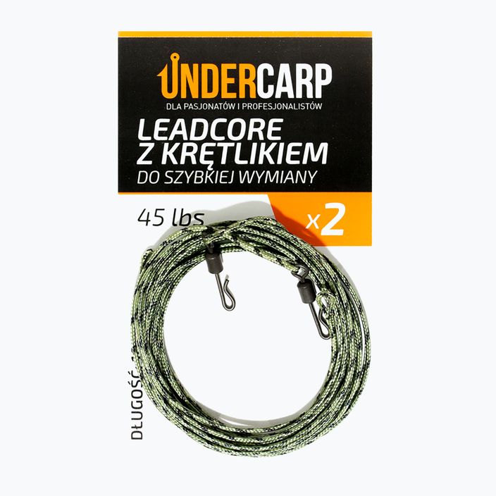 UNDERCARP crap leadcore crap cu pivot de eliberare rapidă UC4 verde 2
