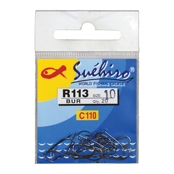 Milo R113 Suehiro cârlige de pescuit negru 012AMR113 A24 2