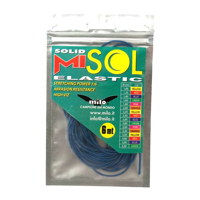 Amortizor de șocuri pentru stâlp Milo Elastico Misol Solid 6m albastru 606VV0097 D42 2