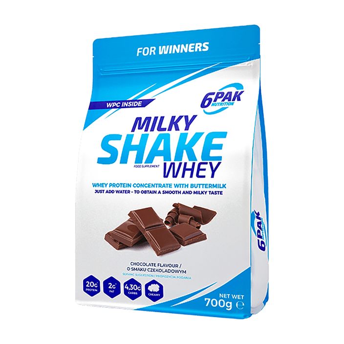 Whey 6PAK Milky Shake 700g ciocolată PAK/032 2
