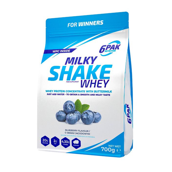 Whey 6PAK Milky Shake 700 g Blueberry 2