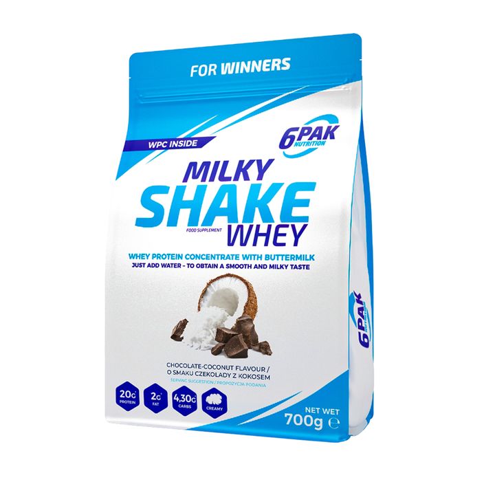 Whey 6PAK Milky Shake 700 g nucă de cocos 2
