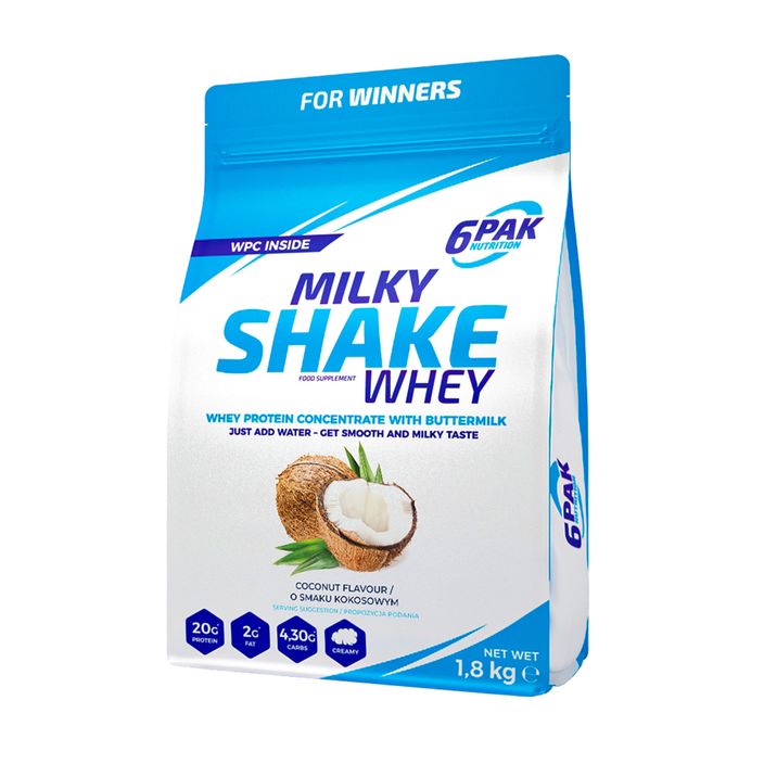 Whey 6PAK Milky Shake 1800 g nucă de cocos 2