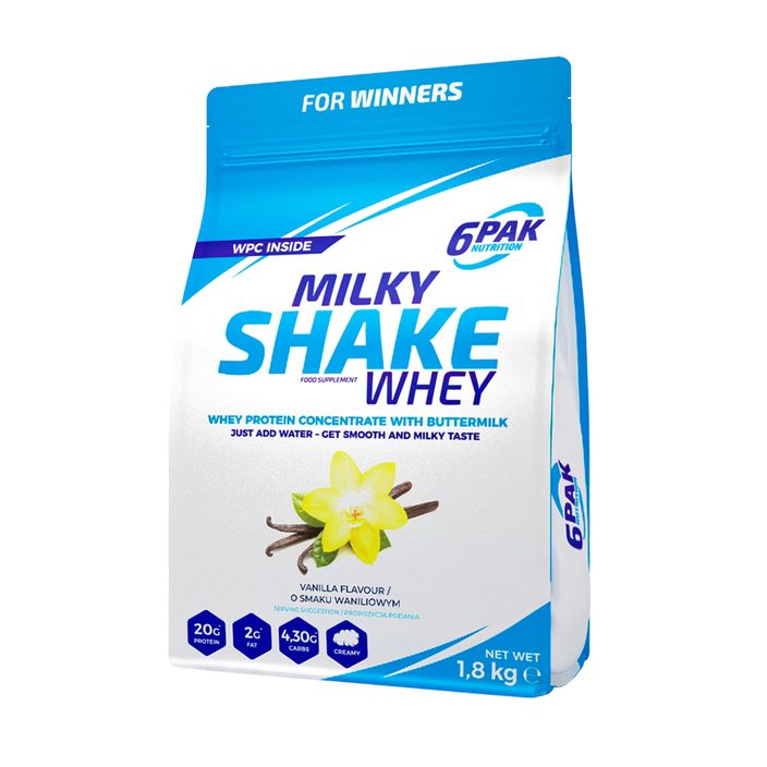 Whey 6PAK Milky Shake 1800 g Vanilie 2
