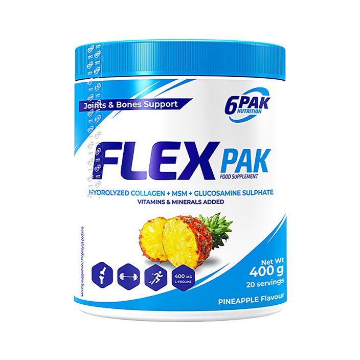 Supliment 6PAK Flex Pak 400 g Ananas 2