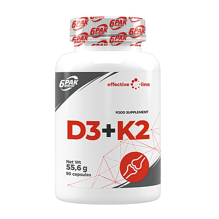 Vitaminele 6PAK D3+K2 90 capsule 2