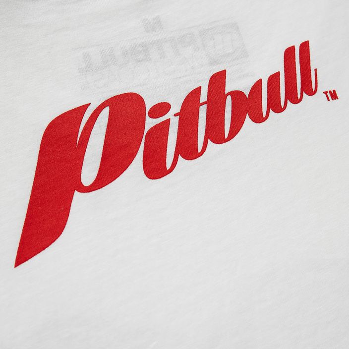 Tricou pentru bărbați Pitbull West Coast RED BRAND white 5
