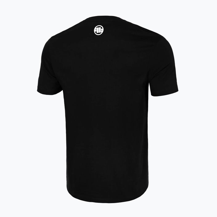 Tricou pentru bărbați Pitbull West Coast Steel Logo black 2