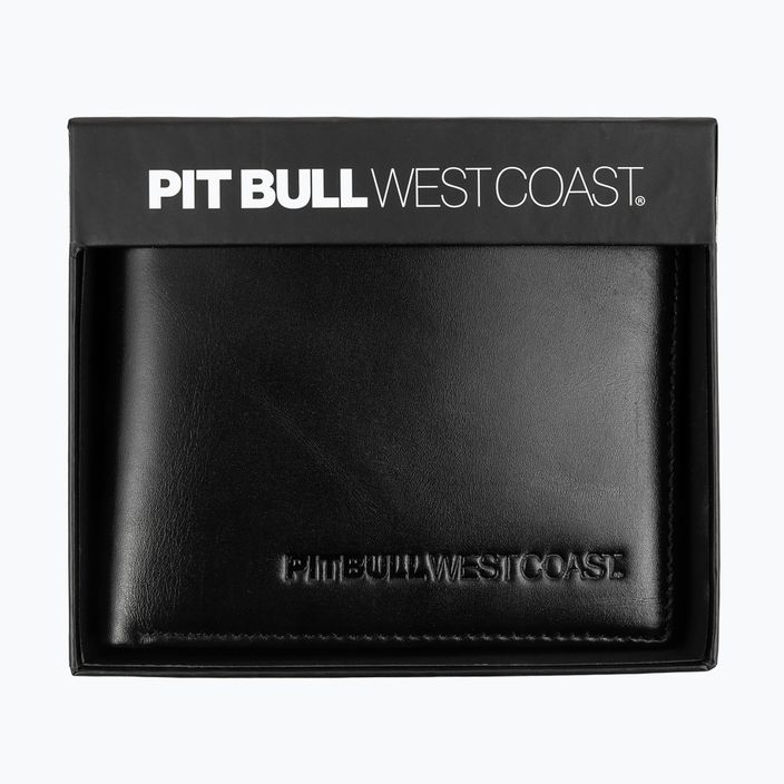 Portofel pentru bărbați Pitbull West Coast Embosed Leather National City black 7