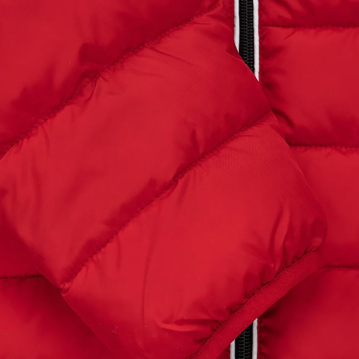 Jachetă de iarnă pentru bărbați Pitbull West Coast Padded Hooded Seacoast roșu cu glugă pentru bărbați 8