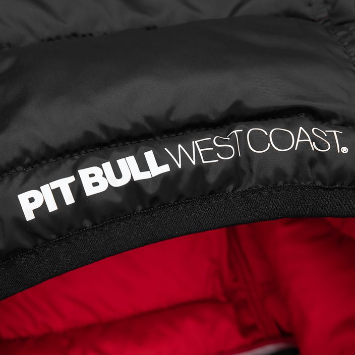 Jachetă de iarnă pentru bărbați Pitbull West Coast Padded Hooded Seacoast black 6