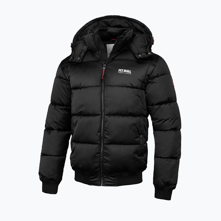 Jachetă de iarnă pentru bărbați Pitbull West Coast Padded Hooded Walpen black 3