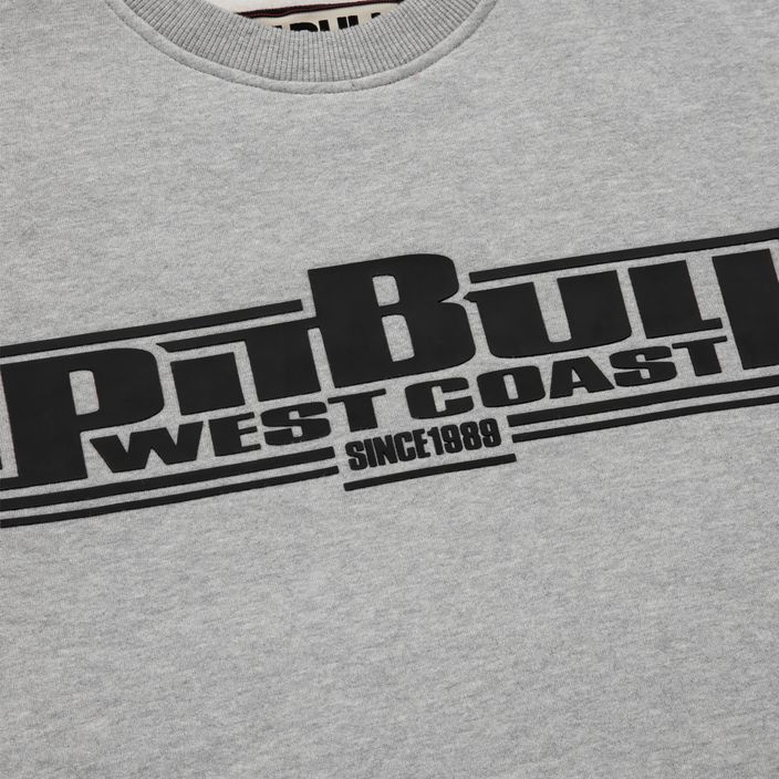 Hanorac pentru bărbați Pitbull West Coast Crewneck Classic Boxing 21 grey/melange 6