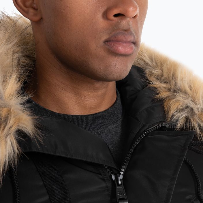 Jachetă de iarnă pentru bărbați Pitbull West Coast Alder Fur Parka black 8