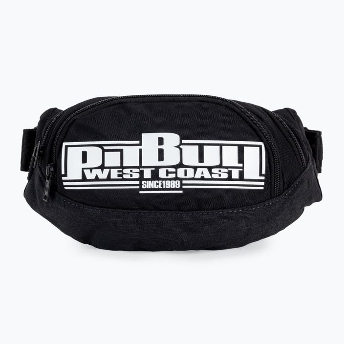 Pungă pentru rinichi Pitbull West Coast Boxing black/white 3