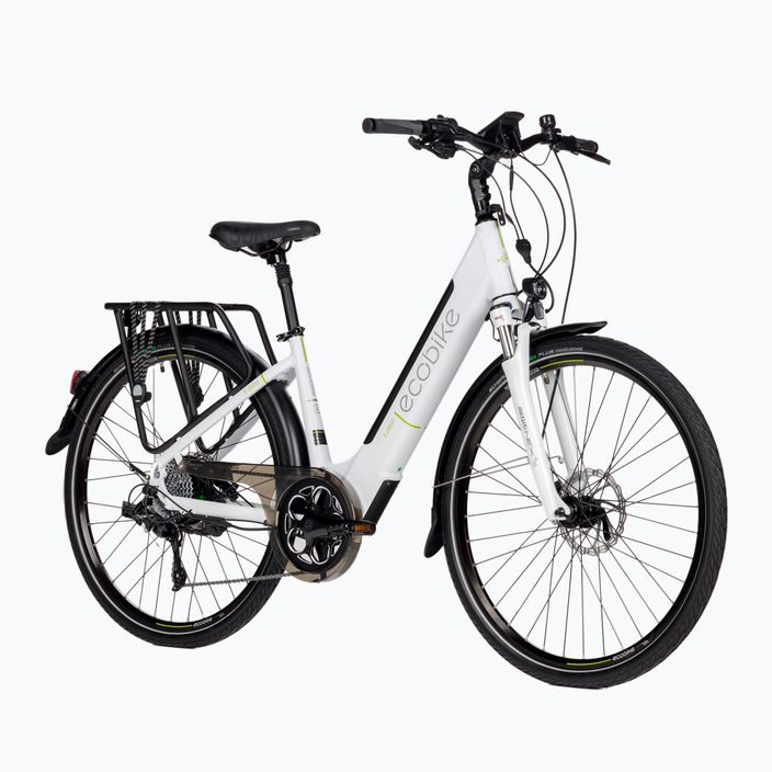 Ecobike X-Cross L/17.5Ah LG bicicletă electrică albă 1010301 2