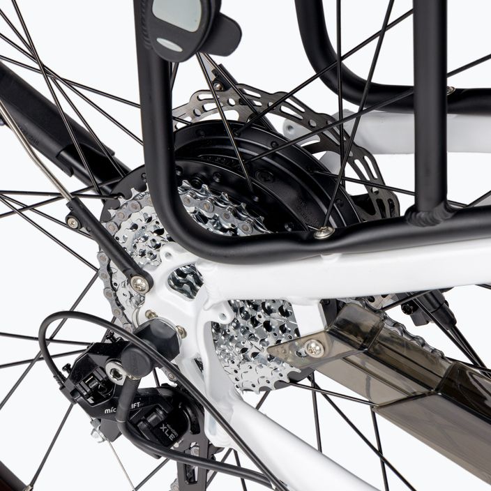Ecobike X-Cross L/17.5Ah LG bicicletă electrică albă 1010301 5