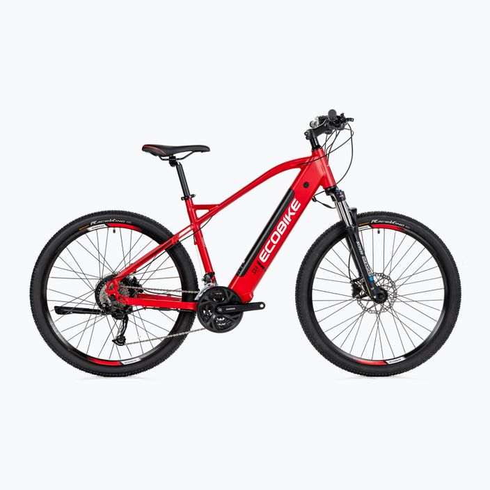 Bicicleta electrică Ecobike el.SX4/X-CR LG 13Ah roșu 1010402