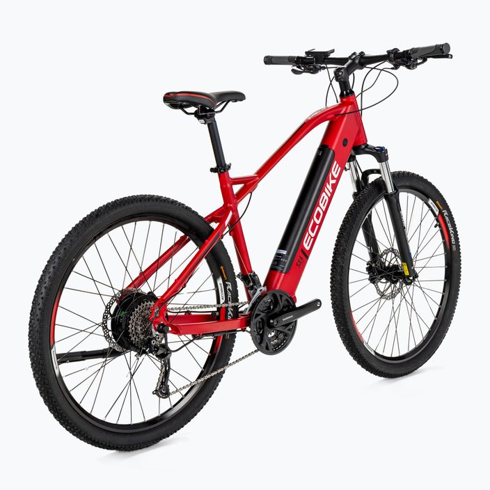 Bicicleta electrică Ecobike el.SX4/X-CR LG 13Ah roșu 1010402 3