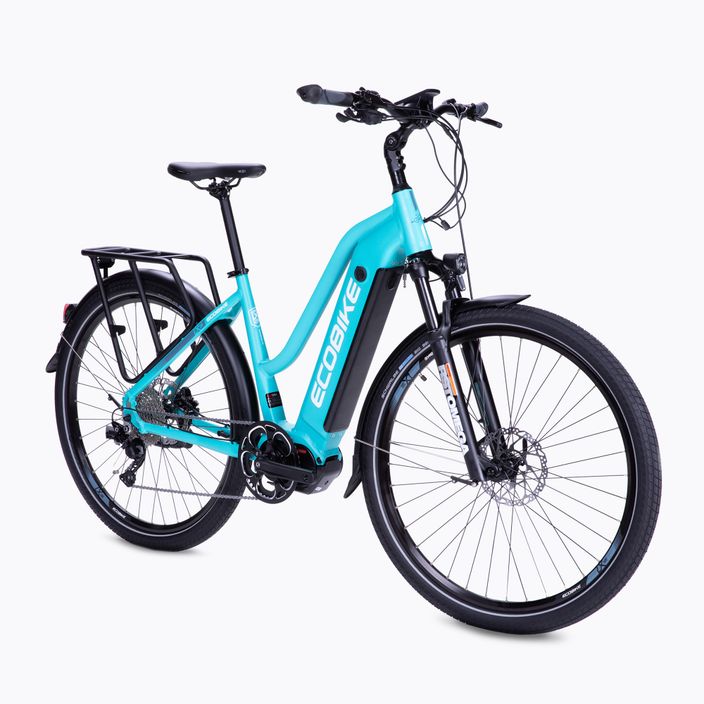 Bicicleta electrică Ecobike LX500 Greenway albastru 1010308 2