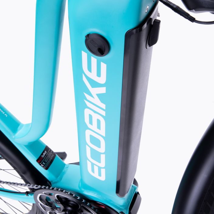 Bicicleta electrică Ecobike LX500 Greenway albastru 1010308 15